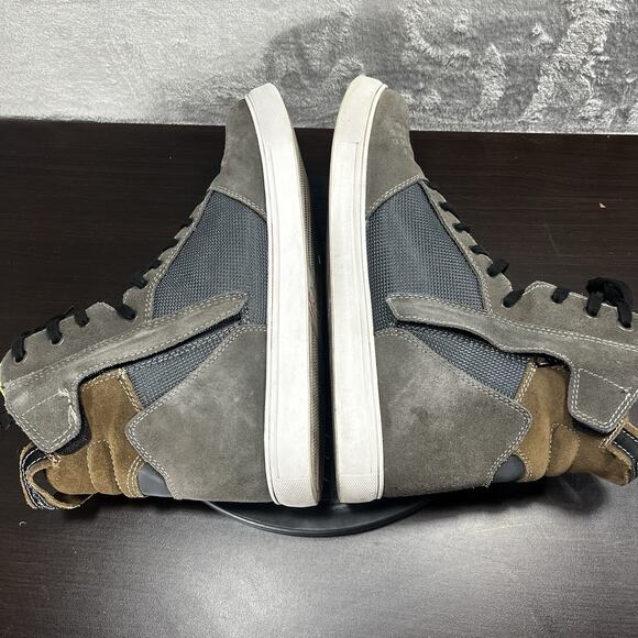 Shima Rebel Vented Men’s Size 12 Eur 46 Mid Boots Lace Up Shoes Brown - Picture 9 of 11